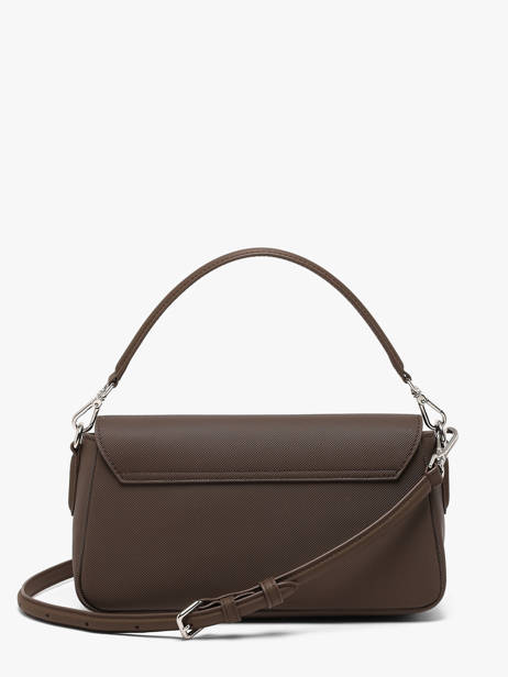 Cross Body Tas Daily City Lacoste Bruin daily city NF5491DZ ander zicht 3