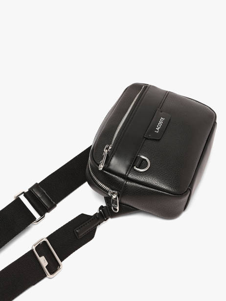 Cross Body Tas Lacoste Zwart ossian NH5393OI ander zicht 1