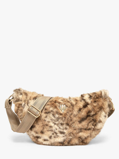 Cross Body Tas Doudou Le voyage en panier Beige doudou AHP315