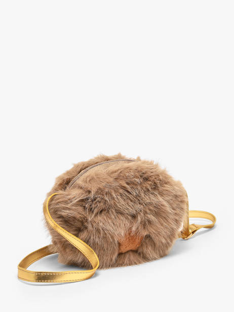 Cross Body Tas Le voyage en panier Beige kids AHP354 ander zicht 1