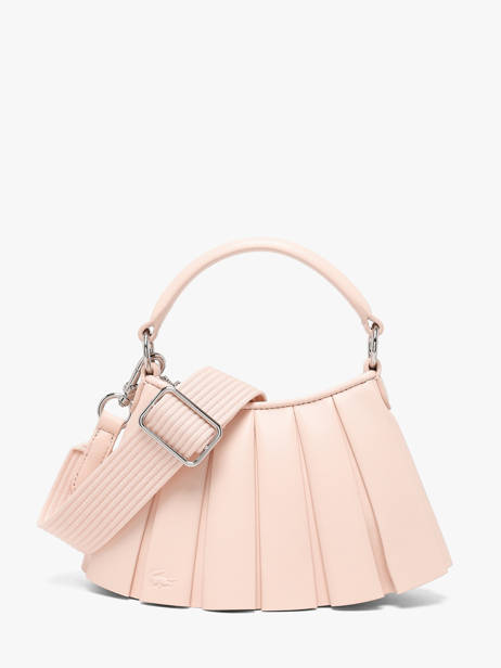 Cross Body Tas Lenglen Leder Lacoste Roze lenglen NU5219DP