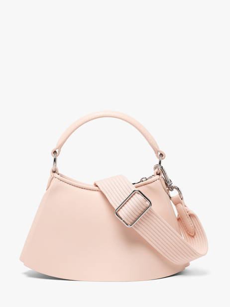 Cross Body Tas Lenglen Leder Lacoste Roze lenglen NU5219DP ander zicht 3