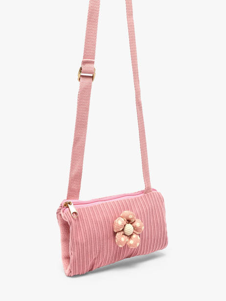 Cross Body Tas Le voyage en panier Roze kids AHP350 ander zicht 1