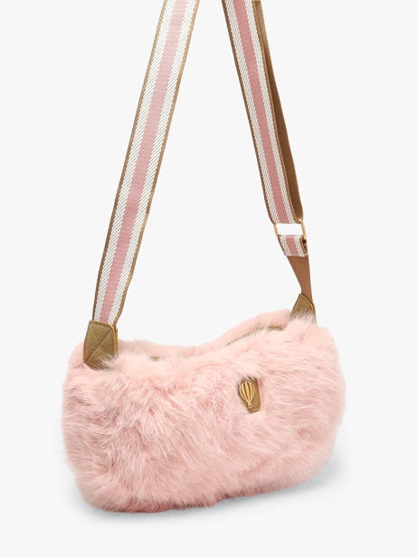 Cross Body Tas Doudou Le voyage en panier Roze doudou AHP359 ander zicht 1