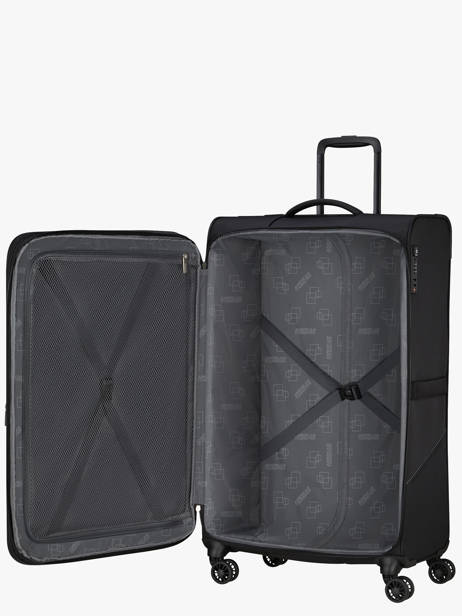 Uitbreidbare Soepele Reiskoffer Summerride American tourister Zwart summerride 149500 ander zicht 4