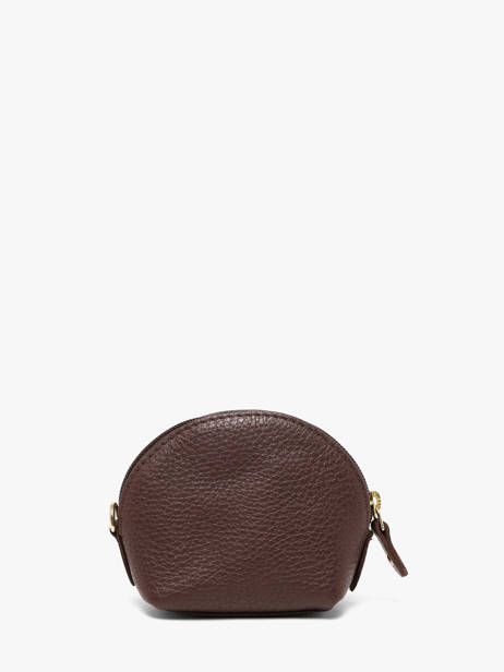 Portemonnee Caviar Leder Crinkles Bruin caviar 14026 ander zicht 2