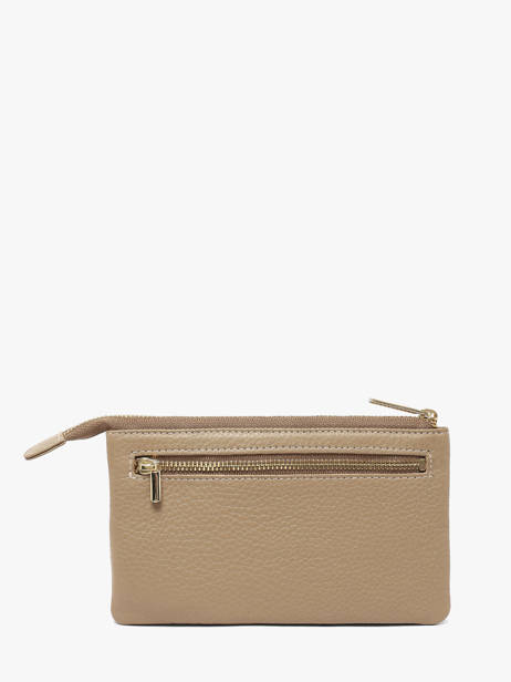 Portefeuille Caviar Leder Crinkles Beige caviar 14196 ander zicht 2