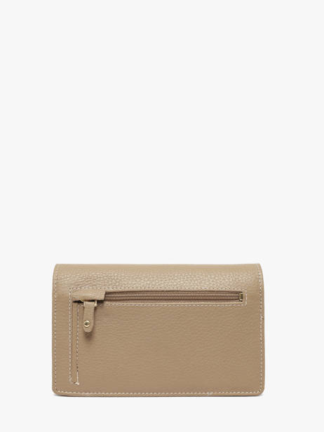 Portefeuille Caviar Leder Crinkles Beige caviar 14001 ander zicht 3