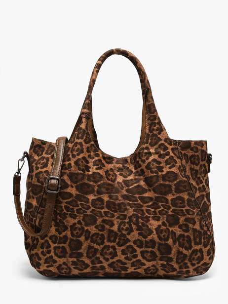 Schoudertas /cross Body Leopardo Mandoline Bruin leopardo L