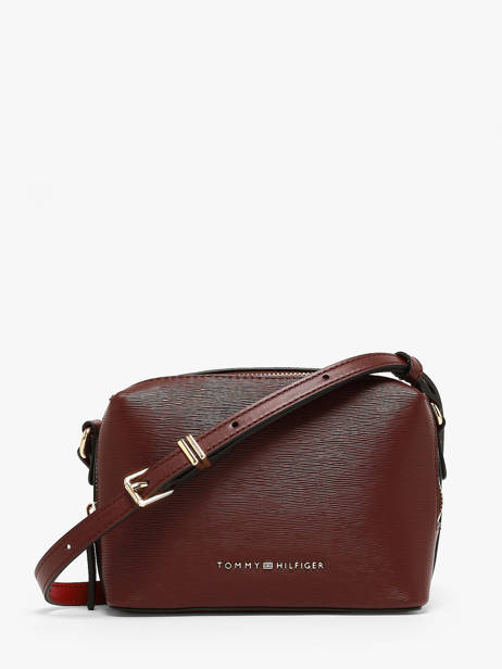 Cross Body Tas Th Modern Polyurethaan Tommy hilfiger Rood th modern AW19036
