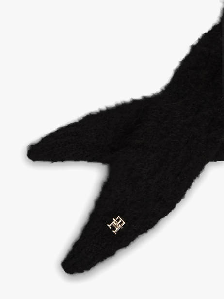 Sjaal Tommy hilfiger Zwart elevated chic AW19292 ander zicht 2