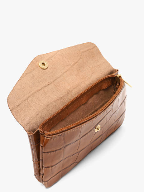 Portemonnee Leder Milano Bruin cocco balo CB23113 ander zicht 1