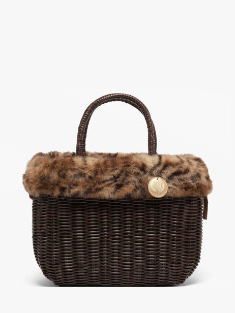 Handtassen Doudou Le voyage en panier Bruin doudou M