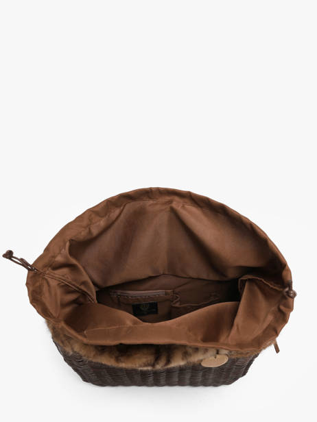Handtassen Doudou Le voyage en panier Bruin doudou M ander zicht 2