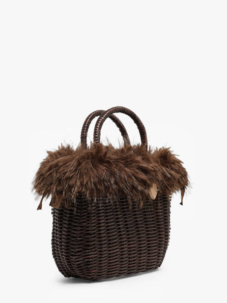 Handtassen Doudou Le voyage en panier Bruin doudou S ander zicht 1