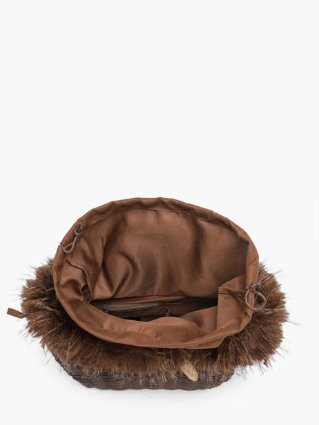 Handtassen Doudou Le voyage en panier Bruin doudou S ander zicht 2
