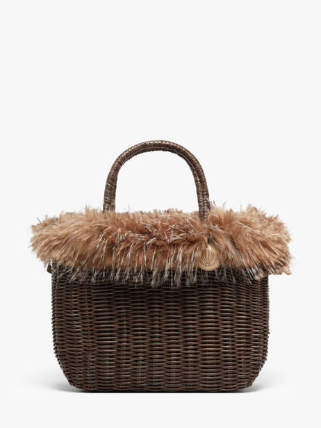 Handtassen Doudou Le voyage en panier Beige doudou M