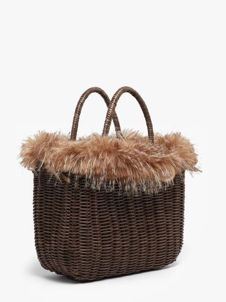 Handtassen Doudou Le voyage en panier Beige doudou M ander zicht 1