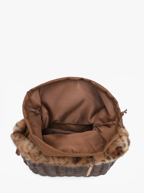 Handtassen Doudou Le voyage en panier Bruin doudou S ander zicht 2
