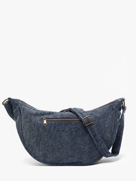 Cross Body Tas Denim Le voyage en panier Blauw denim AHP339 ander zicht 3