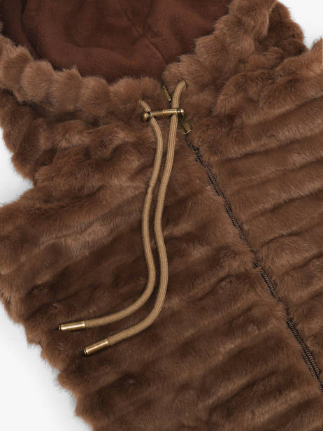 Sjaal Le voyage en panier Bruin accessoires AHC008 ander zicht 1