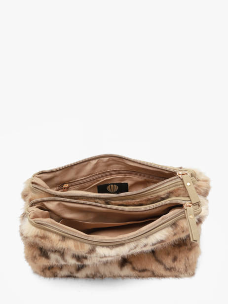 Cross Body Tas Doudou Le voyage en panier Beige doudou AHP314 ander zicht 2