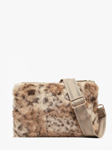 Cross Body Tas Doudou Le voyage en panier Beige doudou AHP314 ander zicht 3