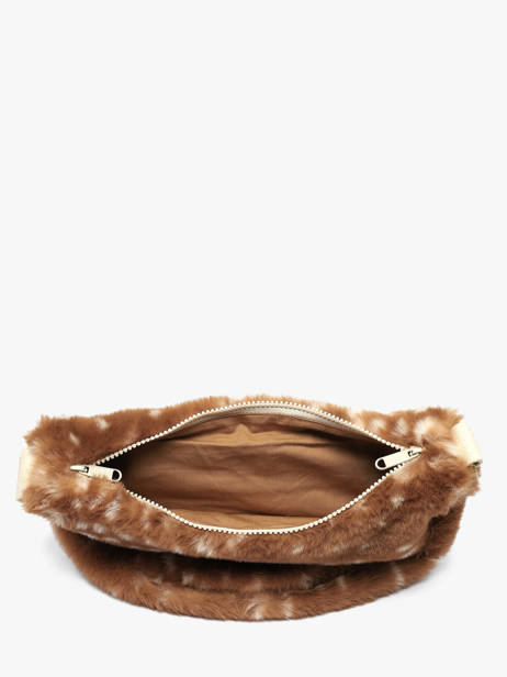 Cross Body Tas Faon Hindbag Bruin faon FN ander zicht 3