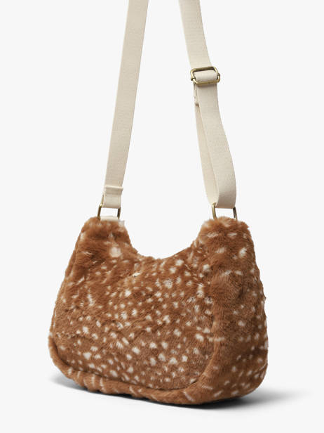 Cross Body Tas Faon Hindbag Bruin faon FN ander zicht 1