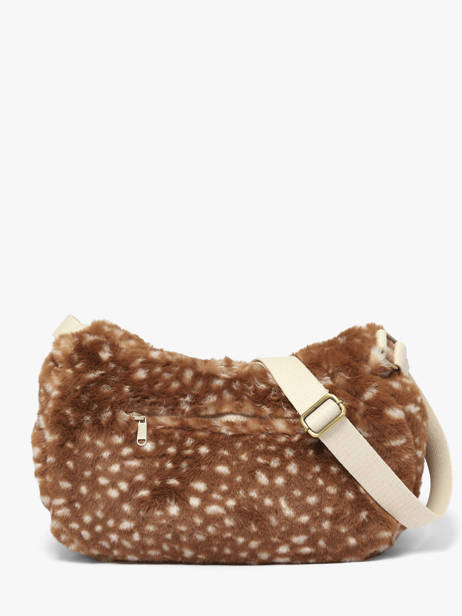 Cross Body Tas Faon Hindbag Bruin faon FN ander zicht 4