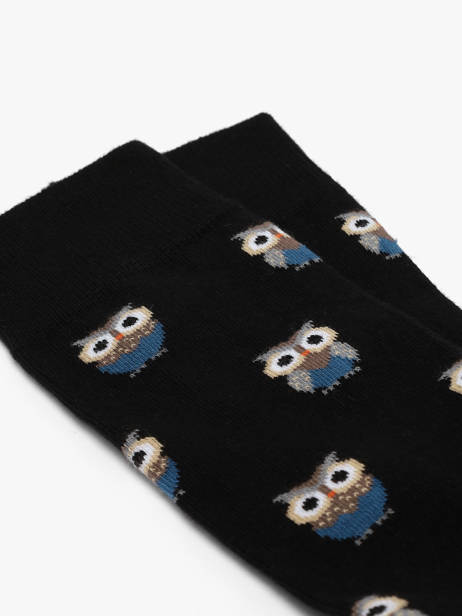 Sokken Besocks Zwart socks men BEOWL ander zicht 1