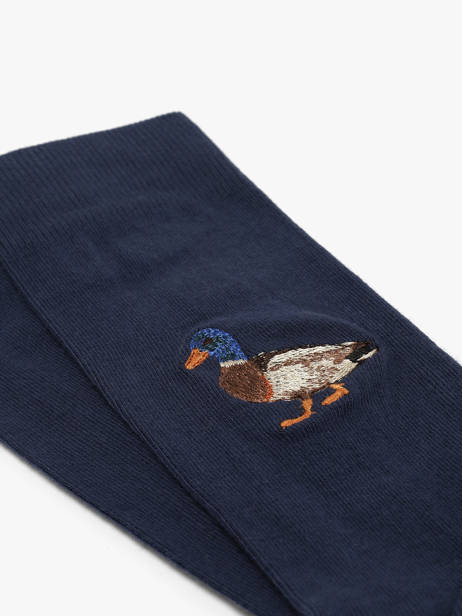 Sokken Besocks Blauw socks men E ander zicht 1