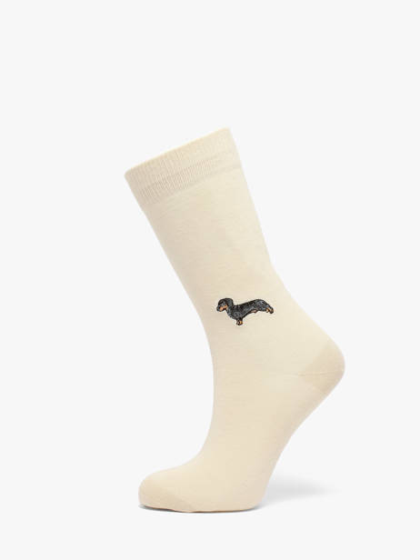 Sokken Besocks Beige socks E