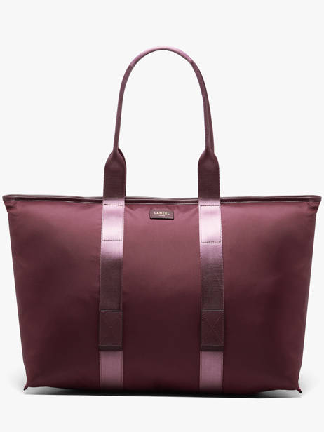 Schoudertas L Mistral Rollable Nylon En Leder Lancel Violet mistral A13996