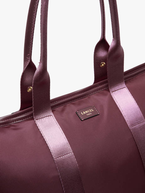 Schoudertas L Mistral Rollable Nylon En Leder Lancel Violet mistral A13996 ander zicht 3