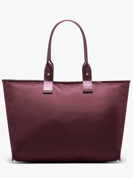 Schoudertas L Mistral Rollable Nylon En Leder Lancel Violet mistral A13996 ander zicht 5