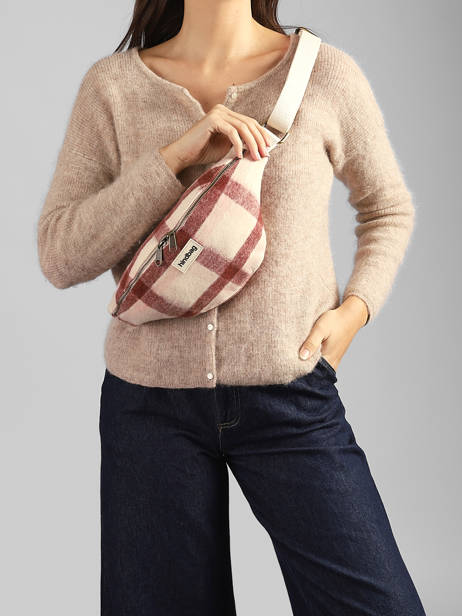 Heuptasje Hindbag Roze tartan TA ander zicht 1