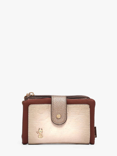 Portefeuille Anekke Beige blossom 43719912 ander zicht 2