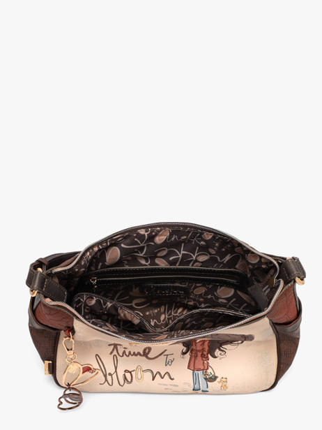 Cross Body Tas Tulip Anekke Bruin tulip 43703002 ander zicht 2