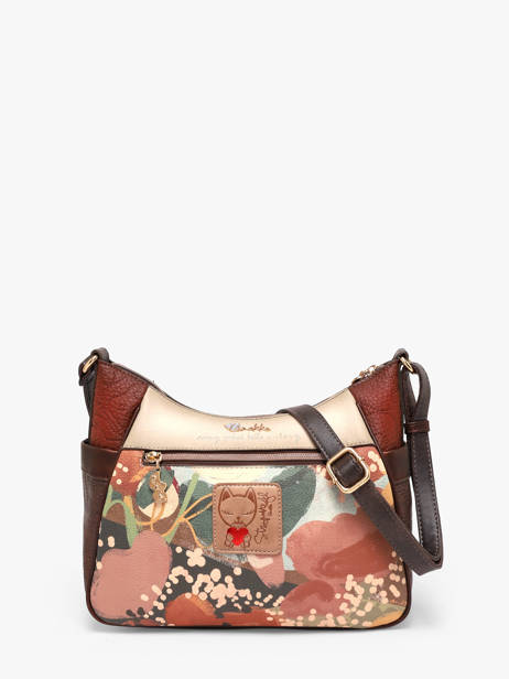 Cross Body Tas Tulip Anekke Bruin tulip 43703002 ander zicht 3