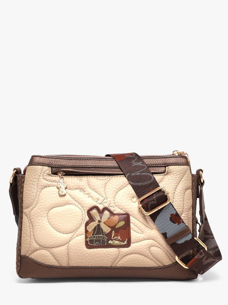 Cross Body Tas Tulip Anekke Beige tulip 43703184 ander zicht 3