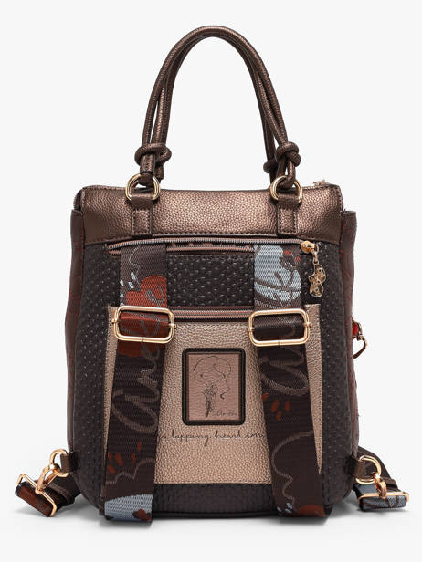 Rugzak Anekke Beige blossom 43715288 ander zicht 3