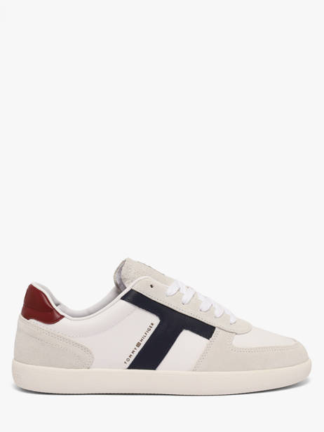 Sneakers Uit Leder Tommy hilfiger Wit men 6068YBS
