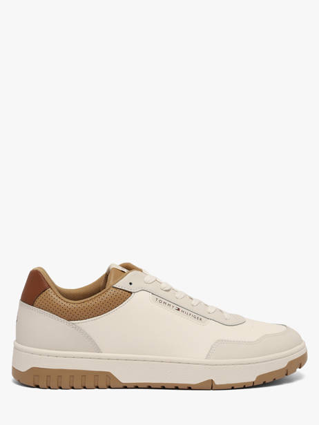 Sneakers Uit Leder Tommy hilfiger Beige men 59270GA