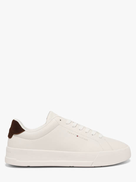 Sneakers Uit Leder Tommy hilfiger Wit men 536705U