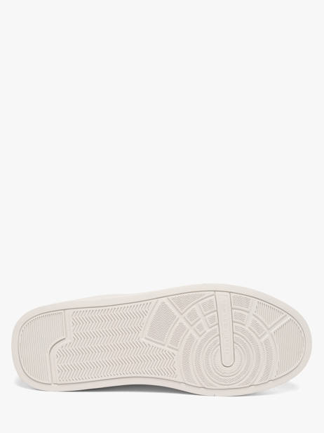 Sneakers Uit Leder Tommy hilfiger Wit men 536705U ander zicht 4