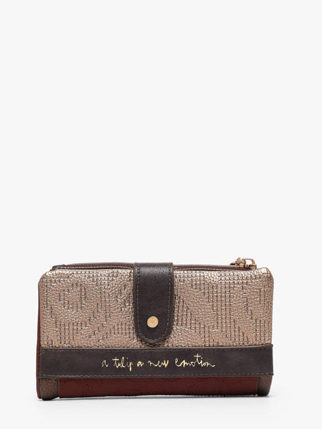 Portefeuille Anekke Beige blossom 43719907 ander zicht 2