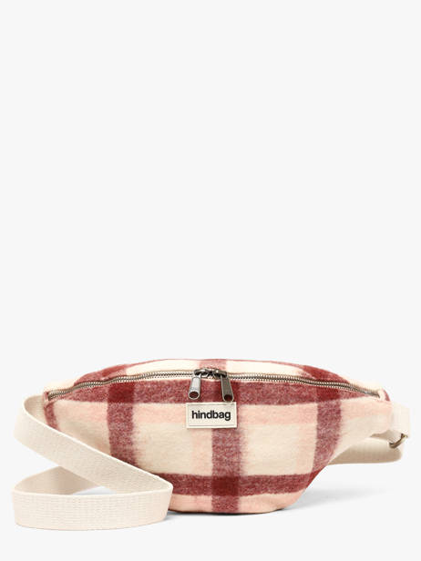 Heuptasje Hindbag Roze tartan TA