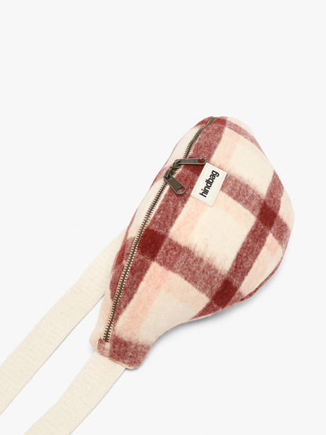 Heuptasje Hindbag Roze tartan TA ander zicht 2