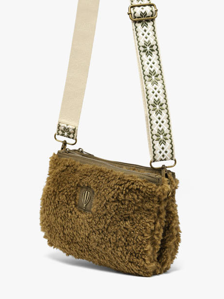 Cross Body Tas Winter Le voyage en panier Groen winter AHP324 ander zicht 1